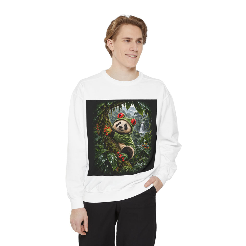 Rain Check: Frog Fit garment-dyed sweatshirt, Wrong Habitat — view 3