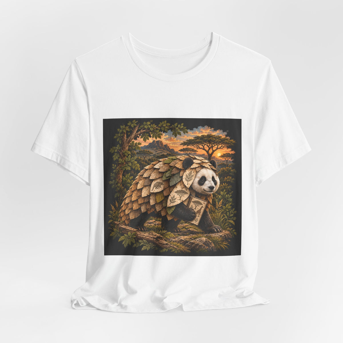Folded for Field Use panda trail tee, Wrong Habitat — view 4
