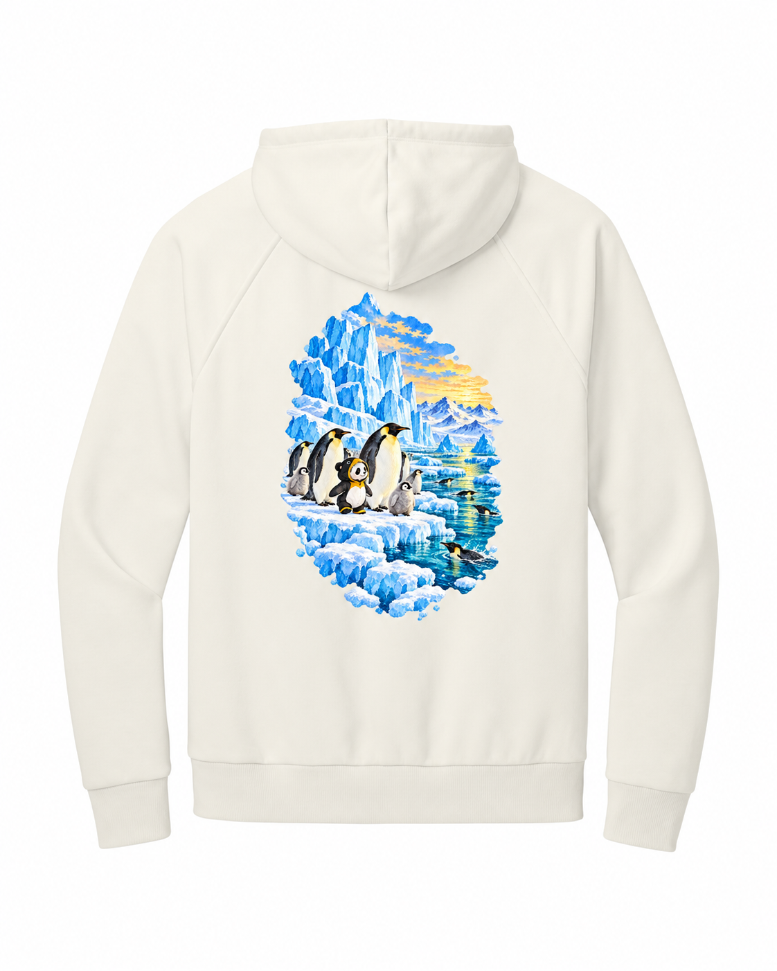 Iceberg Passage Penguin Hoodie | Wrong Habitat