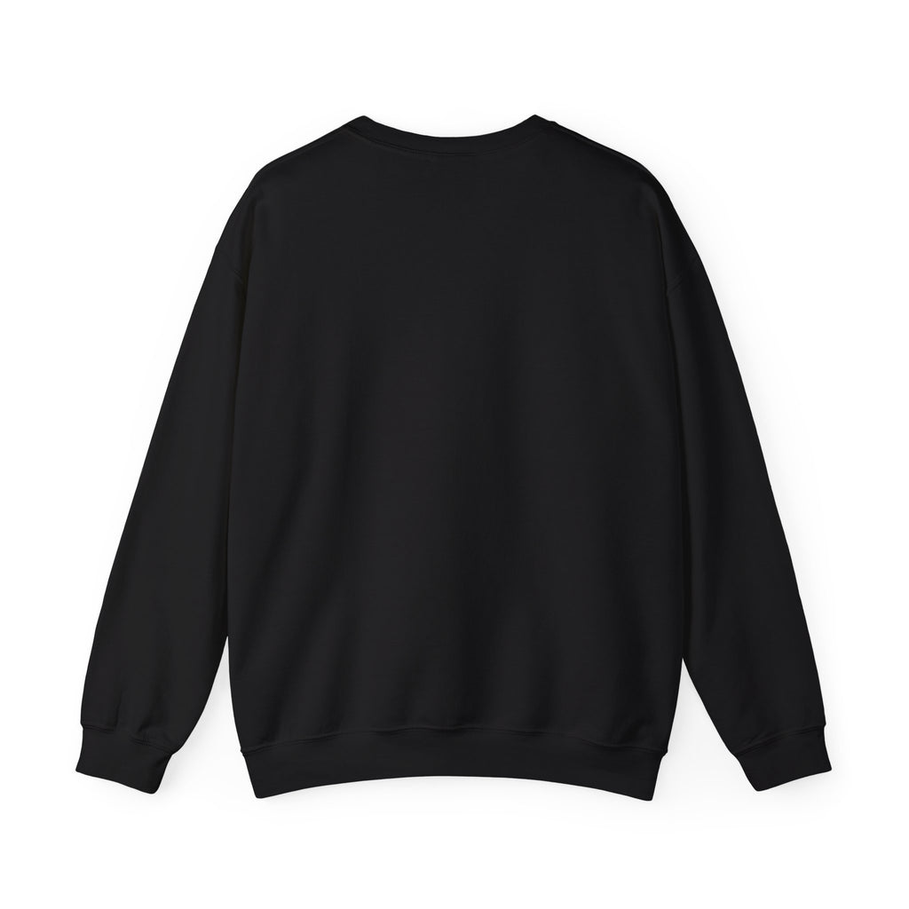 Koala and opossum crewneck sweatshirt, black