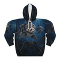 Front of the Zero-Tolerance Tide AOP hoodie, with an underwater panda in a dolphin suit and visible breathing gear.